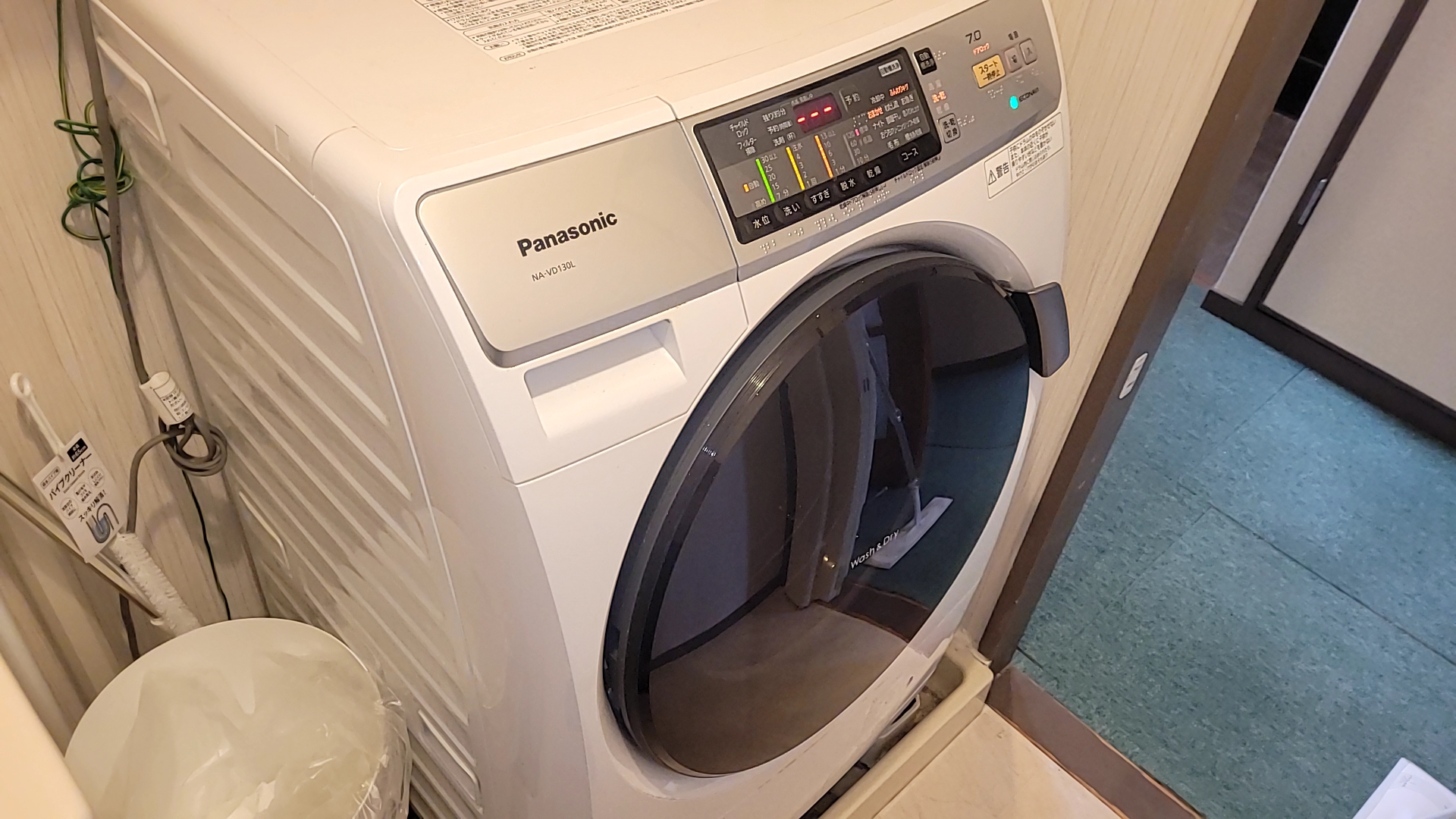 名古屋市瑞穂区Panasonicドラム洗濯機 排水異常修理